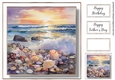 Simple Stunning Sunset Beach 8 (fathers day, birthday)