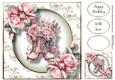 The Pink Roses Boot 8x8