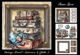 Vintage Travel - Suitcases & Globe 2