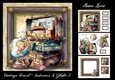 Vintage Travel - Suitcases & Globe 3
