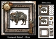 Steampunk Animals - Bison