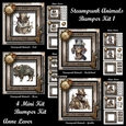 Steampunk Animals Bumper Kit 1
