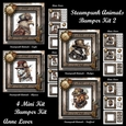 Steampunk Animals Bumper Kit 2