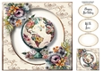 Beautiful Floral Globe 2 8x8