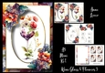 Wine Glass & Flowers 3