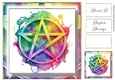 Simple Pentagram Floral Wreath 10