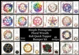Simple Pentagram Floral Wreath Bumper Kit