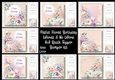 Pastel Floral Birthday Words & No Words Bumper Kit