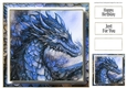 Majestic Blue Dragon 8x8