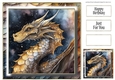 Majestic Golden Dragon 8x8
