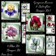 Gorgeous Flowers & Butterflies Bumper Kit 1