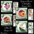 Gorgeous Flowers & Butterflies Bumper Kit 2