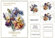 Birth Month Flower - February Iris