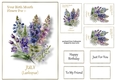Birth Month Flower - July Larkspur