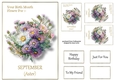 Birth Month Flower - September Aster
