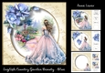 English Country Garden Beauty - Blue