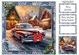 Vintage Car Christmas Present 2 (darling husband / son) 8x8