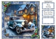 Vintage Car Christmas 1 (No Bow) 8x8