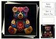 3d Faux Paper Art - Teddy Bear