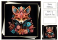 3d Faux Paper Art - Fennec Fox