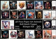 3D Faux Paper Art Animals Bumper Kit