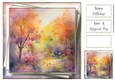 Beautiful Blended Watercolour Garden 2