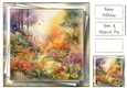 Beautiful Blended Watercolour Garden 6