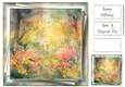Beautiful Blended Watercolour Garden 8