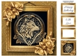 Picture Perfect - Gold Art Nouveau - Wolf 8x8