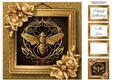 Picture Perfect - Gold Art Nouveau - Bee 8x8