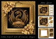 Picture Perfect - Gold Art Nouveau - Dragon