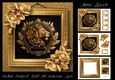 Picture Perfect - Gold Art Nouveau - Lion