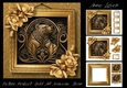 Picture Perfect - Gold Art Nouveau - Bear