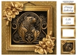 Picture Perfect - Gold Art Nouveau - Bear 8x8
