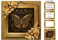 Picture Perfect - Gold Art Nouveau - Butterfly 8x8