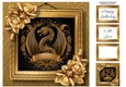 Picture Perfect - Gold Art Nouveau - Dragon 8x8