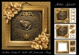 Picture Perfect - Gold Art Nouveau - Frog