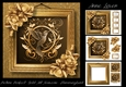 Picture Perfect - Gold Art Nouveau - Hummingbird