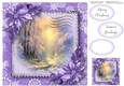 The Christmas Stamp - Winter Scene 2 8x8