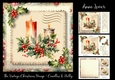 The Vintage Christmas Stamp - Candles & Holly
