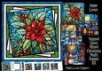 Stained Glass Mixed Christmas Multi Topper Kit