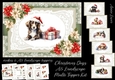 Christmas Dogs A5 Landscape Multi Topper Kit