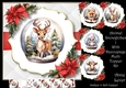 Animal Snowglobes 1 With Decoupage Multi Topper Kit