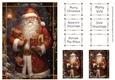 Majestic Father Christmas 5 Simple A5