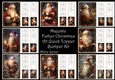 Majestic Father Christmas A5 Quick Topper Bumper Kit