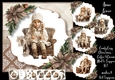 Comfy Cozy Christmas - Coffee & Cream Multi Topper Kit