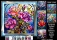 Gorgeous Stained Glass Flowers 1 Multi Topper Kit