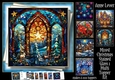Mixed Christmas Stained Glass 1 Multi Topper Kit