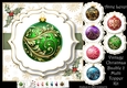 Vintage Christmas Bauble 2 Multi Topper Kit