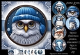 Mixed Christmas Animal Ornament 2 Multi Topper Kit